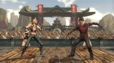 Mortal Kombat 9 Sonya And Kitana Tag Team Ladder Gameplay Playthrough