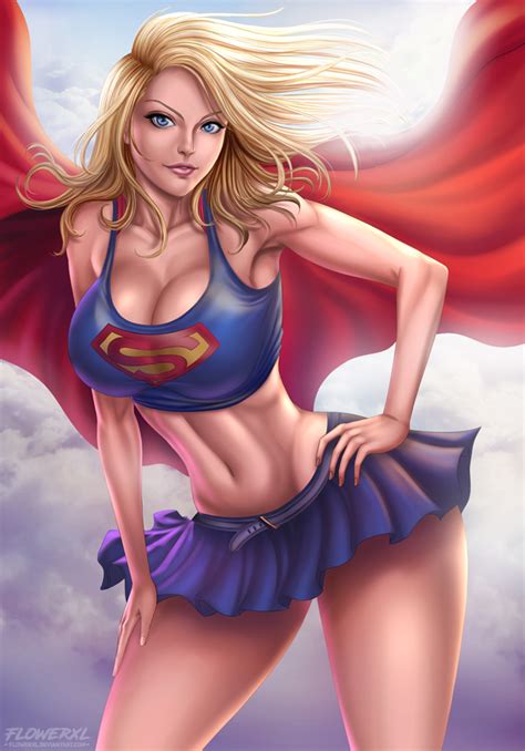 supergirl by flowerxl on deviantart