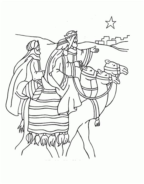 wise men coloring page coloring home
