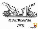 Koenigsegg Coloring Supercar Ccx Car Super Side Pages Cars Fast Kids Wings Drawing Yescoloring Striking Template Boys sketch template