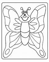 Coloring Butterfly Spring Pages Printable Print Preschool Kids Theme Butterflies Coloring4free Size Sheets Easy Clipart Cute Monarch Sheet Flower Branch sketch template