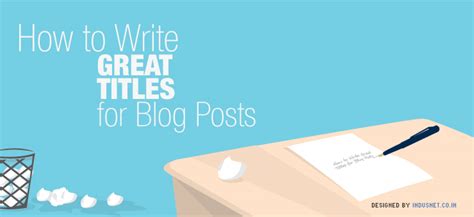 write great titles  blog posts