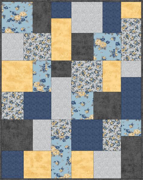 pre cut quilt kits beginners quilt easy squares block quilt etsy
