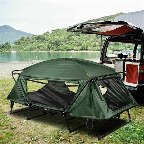large folding camping   ground double tent  zincera