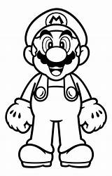 Mario Coloring Pages Super Wonder Luigi sketch template