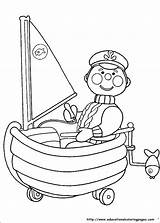 Andy Coloring Pages Pandy Cartoon Color Sailor Boat Sailing Character Printable Para Colorear Kids His Dibujos Sheets Book Info Imprimir sketch template