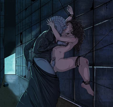 Rule 34 1girls Against Wall Bdsm Chains Crossover Dead By Daylight