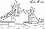 Angleterre Londres Enfants Activités Coloriages Bricolages Voyagesetenfants Tour sketch template