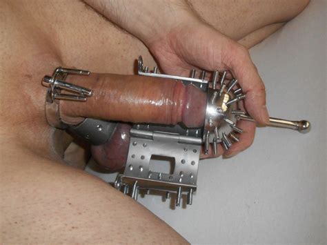 the punisher chastity spiked cage