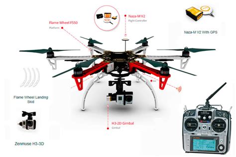 dji  hexacopter features trackimo