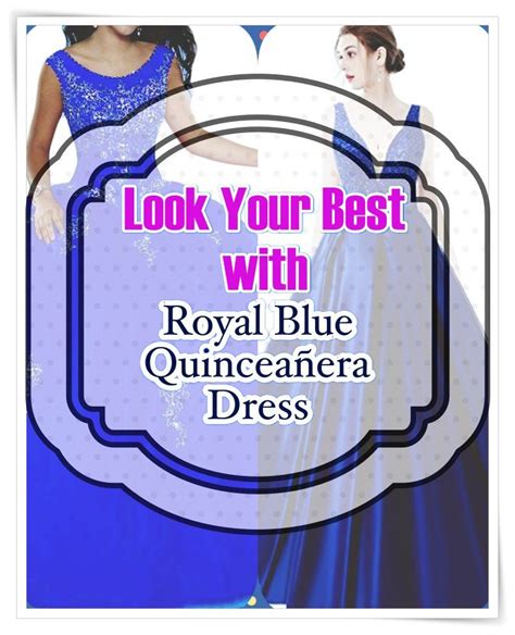 Royal Blue Quinceanera Dress Shopping Is Usually One Of The Best And