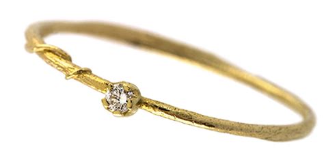 teeny tiny engagement rings that will stop you craving a rock