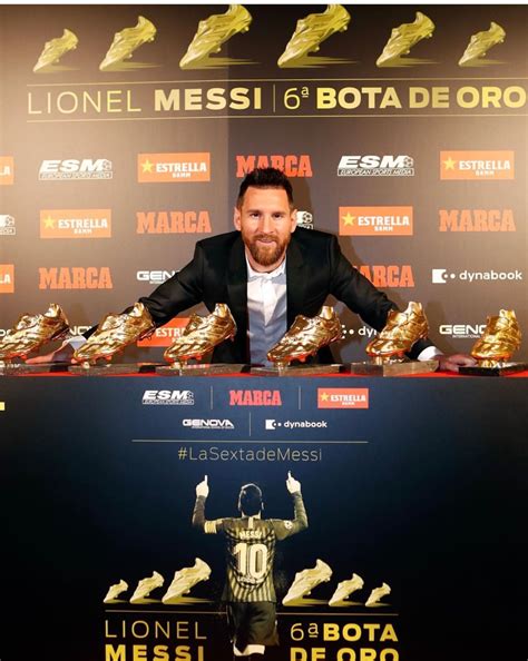 barcelona messi sets new golden boot record as he takes for the fifth time