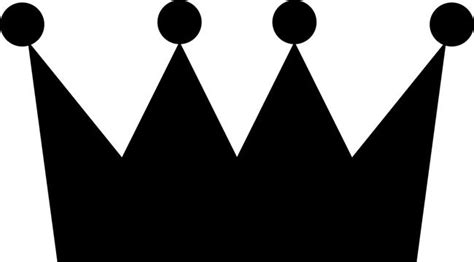 king crown template printable clipart
