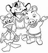 Jakers Coloring Pages Winks Piggley Fun Kids Printable Colouring Adventures Coloringpages1001 Develop Recognition Creativity Ages Skills Focus Motor Way Color sketch template