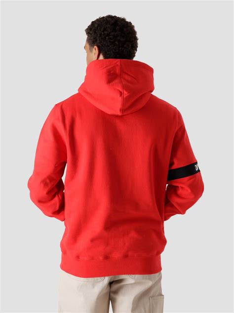 daily paper captain hoodie red nost freshcotton