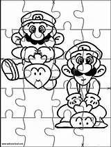 Puzzles Bross sketch template