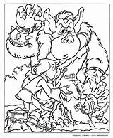 Gummy Kolorowanka Gummi Trold Tegninger Ogro Orco Goblin Kolorowanki Gry Goblins Gumisie Bubbi Kategorier Stampare Coloringhome sketch template