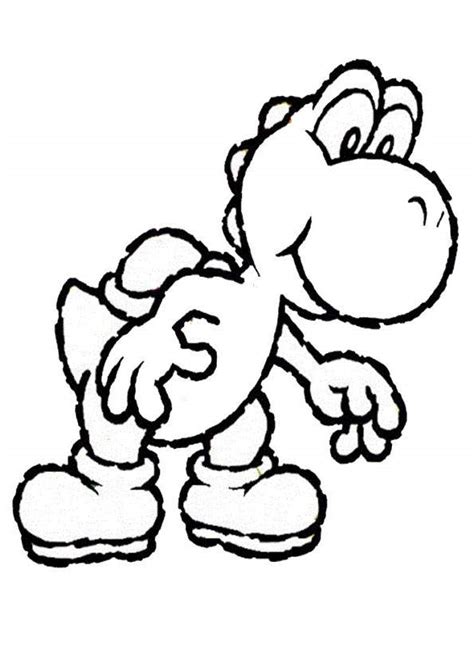 yoshi coloring pages  printable coloring pages