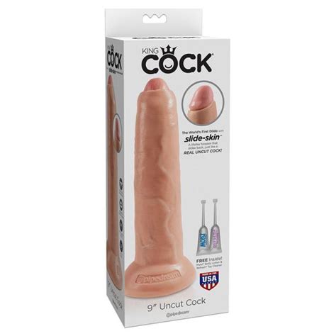king cock 9 inches uncut dildo beige on literotica
