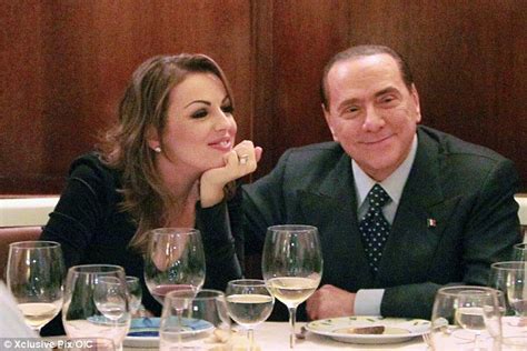 Silvio Berlusconi 76 Gets A Kiss From His 27 Year Old Fiancée