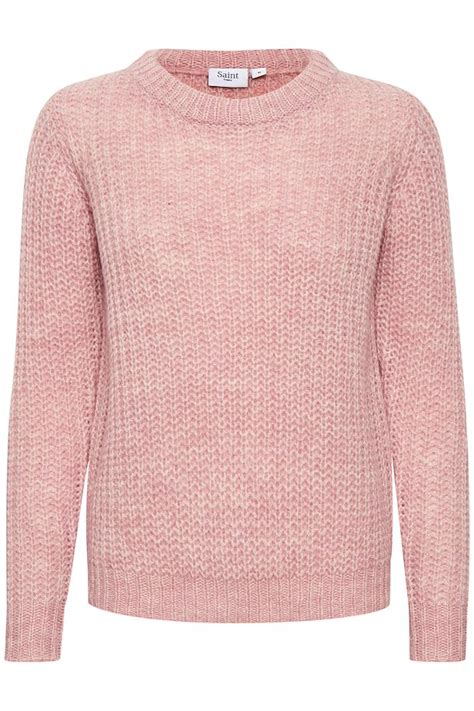 roze gebreide trui van saint tropez door roze gebreide trui van maat xs xxl hier