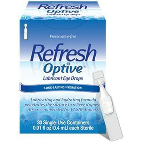 refresh optive sensitive preservative  lubricant eye drops  ea