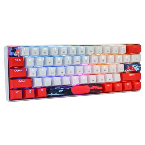 buy surmen gt  mechanical gaming keyboard  percent rgb backlit hot swappable wireless