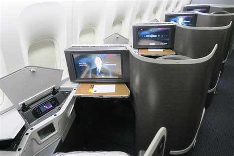 review aa   business   aerospace seats  points guy