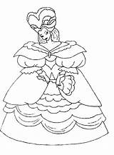 Haljine Abiti Principessa Princeze Bojanke Crtež Bojanje Printanje Crtezi Djecu sketch template