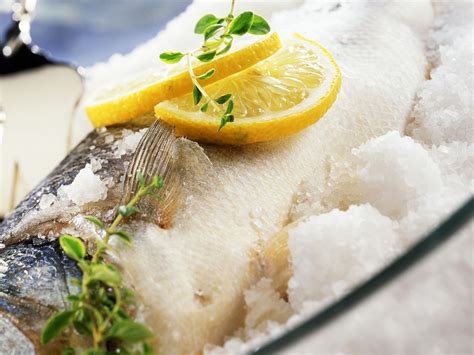 Sea Bass In Salt Crust Recipe Eat Smarter Usa
