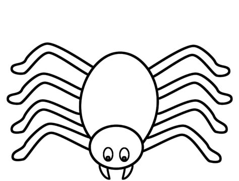 printable spider coloring pages print color craft