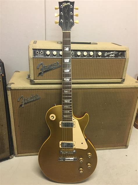 gibson les paul deluxe  gold top guitar  sale