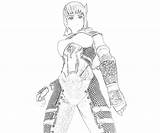 Ayane Cute Gaiden Ninja Coloring Pages sketch template