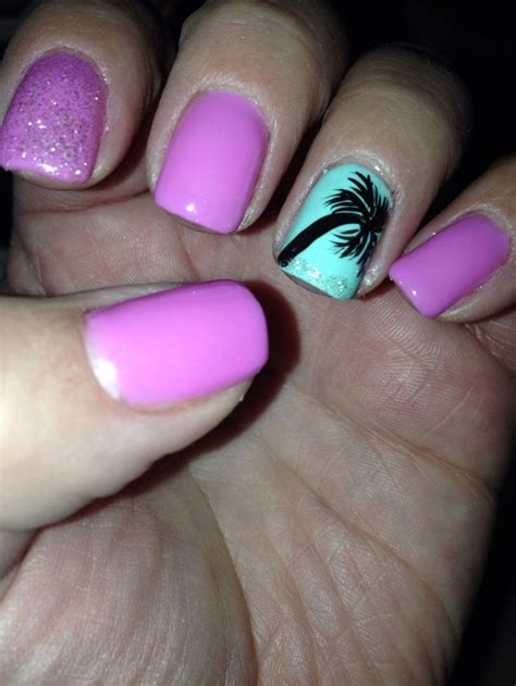 bahamas nails bahamasvacationfriends vacation nails tropical nails