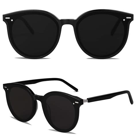 sojos classic round retro plastic frame vintage inspired sunglasses
