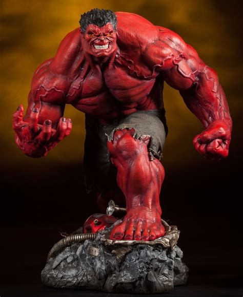 Sideshow Red Hulk Premium Format Statue Photos And Order