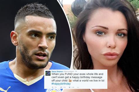 danny simpson ex girlfriend stephanie ward row over birthday message daily star