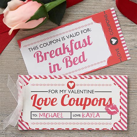 love coupons personalized coupon booklet love coupons romantic ts