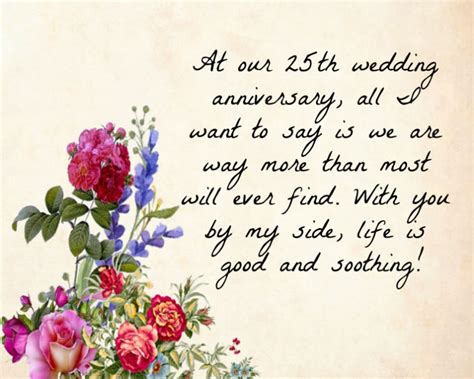 Fun Wishes For 25 Wedding Anniversary