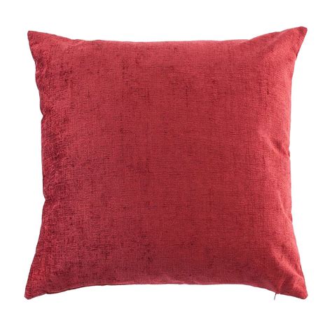 large chenille red cushion red cushions cushions scatter cushions