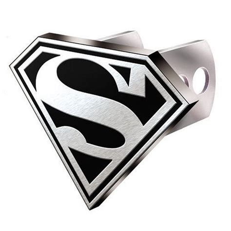 Superman Logo Tow Trailer Receiver Hitch Plug Cover