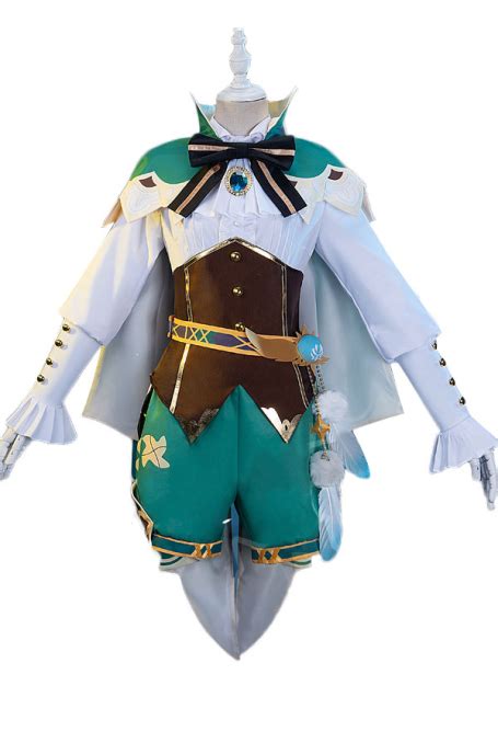 bards venti costume genshin impact cosplay top quality fullset  sale