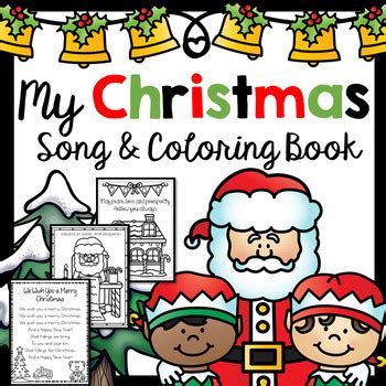 christmas coloring songs  rock paper scissors tpt