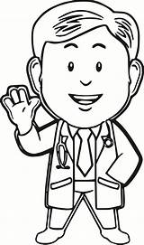 Doctor Nurse Doktor Arzt Ausmalbilder Helper Ausmalbild Clipartmag Stethoscope Cartoonized sketch template