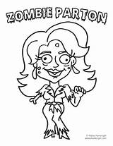 Dolly Parton sketch template