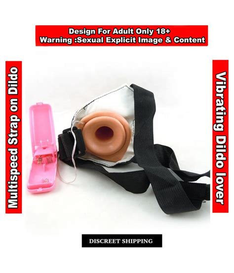 Kamaworld 7 Inch Strap On Artificial Hollow Penis Dildo