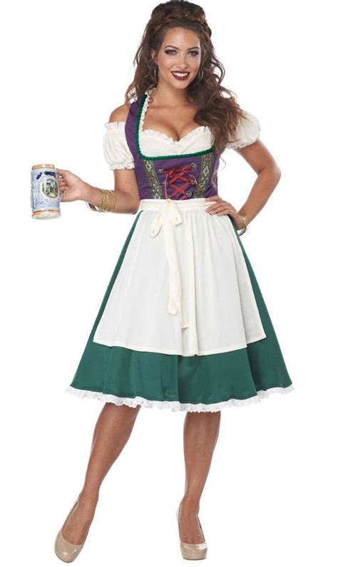 Bavarian Beer Maid Oktoberfest Costume Women S Beer Girl Costume