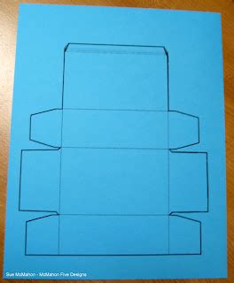 mcmahon  designs paper lunch box tutorial  template