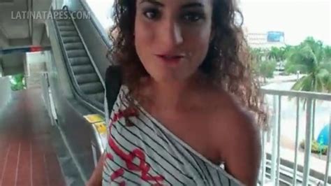 latina curly sex doll flashing her hot ass and boobs in pov porn videos